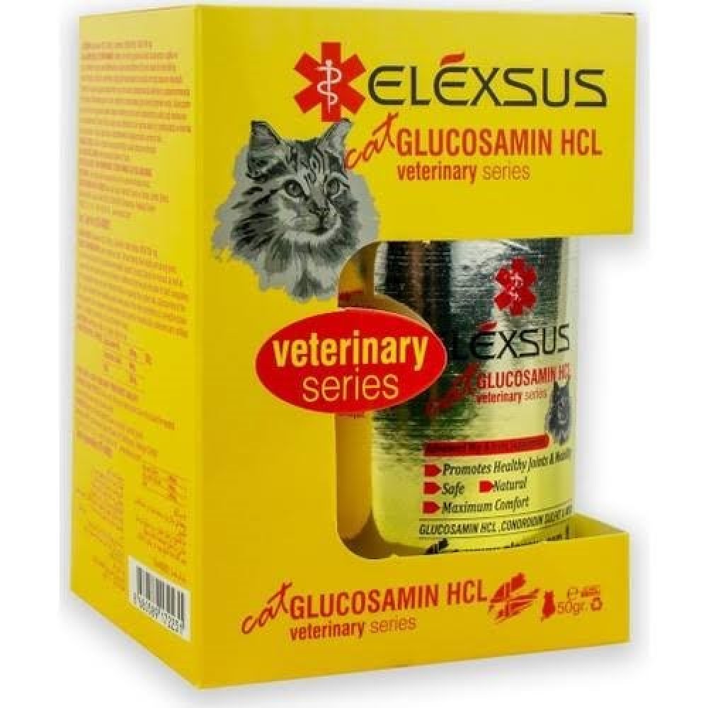 Glucozamine Hcl Cat Elexsus Kediler İçin Tam. Yem