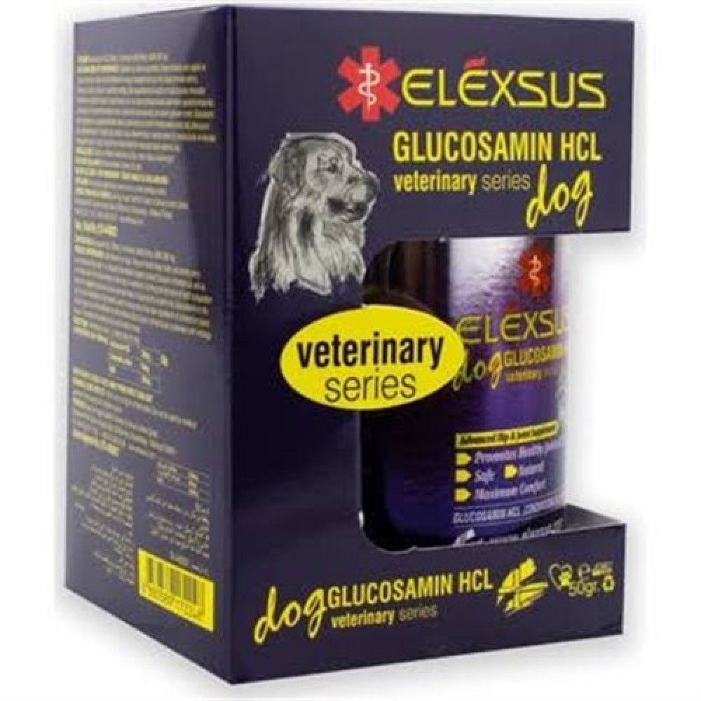 Glucozamine Hcl Dog Elexsus Köpekler İçin Tam. Yem