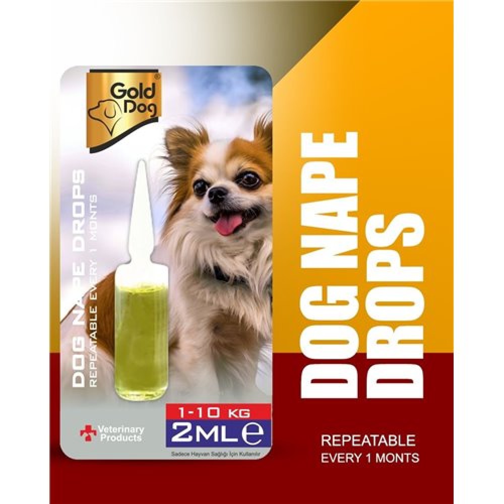 Zonaks Dog Nape Drop 2 Ml 1-10 Kg